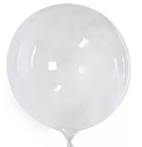 Шар баблс 24 'прозрачный , Б1-2