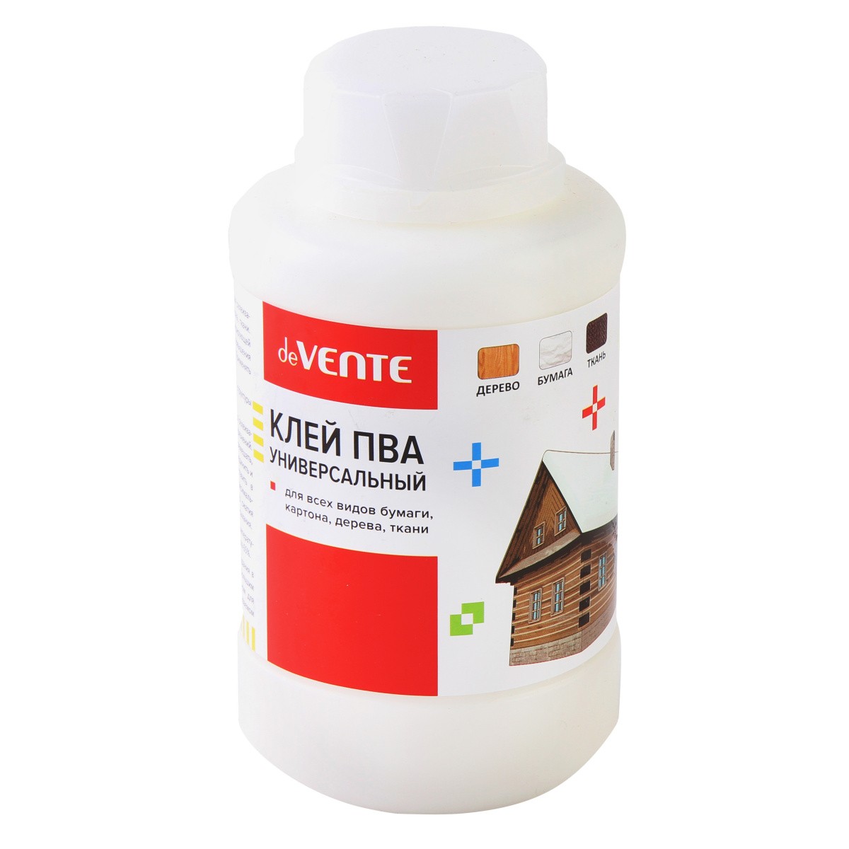 Клей ПВА 'deVENTE' 1000 г, в пластиковой банке, 4041703