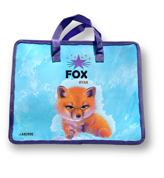 Папка для тетрадей ИЗО и технологии deVENTE 'Cute Fox' A4 пластиковая, 8054344